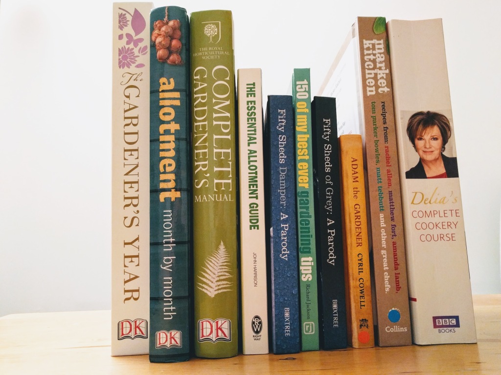 The Gardening books on my shelf – #WorldBookDay